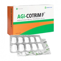 Agi-Cotrim F Agimexpharm 10 vỉ x 10 viên Agi-Cotrim F Agimexpharm 10 vỉ x 10 viên