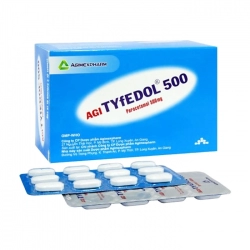 AgiTyfedol 500 Agimexpharm 10 vỉ x 12 viên
