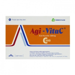 Agi-Vitac 500 Agimexpharm 10 vỉ x 10 viên