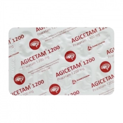 Agicetam 1200 Agimexpharm 10 vỉ x 10 viên