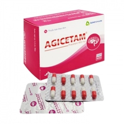 Agicetam 400 Agimexpharm 10 vỉ x 10 viên Agicetam 400 Agimexpharm 10 vỉ x 10 viên