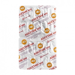 Agicetam 800 Agimexpharm 10 vỉ x 10 viên Agicetam 800 Agimexpharm 10 vỉ x 10 viên