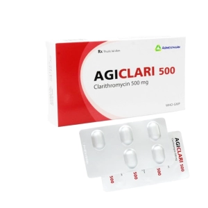 Agiclari 500 Agimexpharm 2 vỉ x 5 viên Agiclari 500 Agimexpharm 2 vỉ x 5 viên