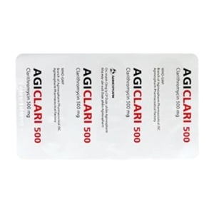 Agiclari 500 Agimexpharm 2 vỉ x 5 viên Agiclari 500 Agimexpharm 2 vỉ x 5 viên