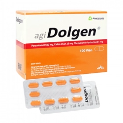 Agidolgen Agimexpharm 10 vỉ x 10 viên Agidolgen Agimexpharm 10 vỉ x 10 viên
