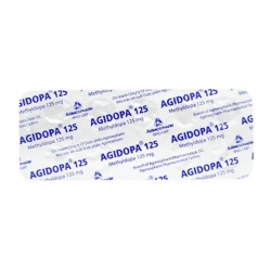Agidopa 125 Agimexpharm 6 vỉ x 10 viên