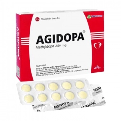 Agidopa 250mg Agimexpharm 2 vỉ x 10 viên