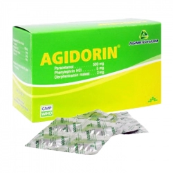 Agidorin Agimexpharm 25 vỉ x 4 viên