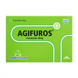 Agifuros 40mg Agimexpharm 10 vỉ x 25 viên Agifuros 40mg Agimexpharm 10 vỉ x 25 viên