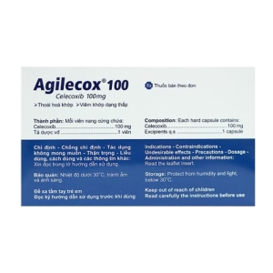 Agilecox 100 Agimexpharm 2 vỉ x 10 viên