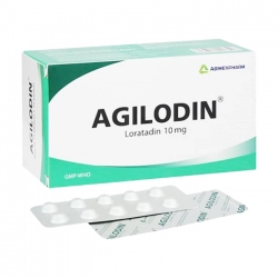 Agilodin 10mg Agimexpharm 10 vỉ x 10 viên Agilodin 10mg Agimexpharm 10 vỉ x 10 viên