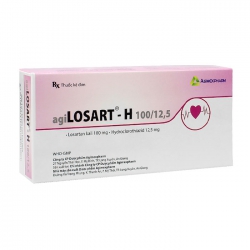 Agilosart – H 100/12.5 Agimexpharm 3 vỉ x 10 viên Agilosart – H 100/12.5 Agimexpharm 3 vỉ x 10 viên