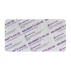 Agilosart – H 100/25 Agimexpharm 3 vỉ x 10 viên Agilosart – H 100/25 Agimexpharm 3 vỉ x 10 viên