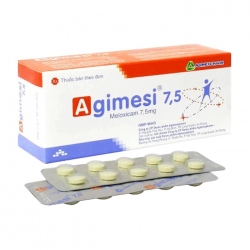 Agimesi 7.5 Agimexpharm 5 vỉ x 10 viên Agimesi 7.5 Agimexpharm 5 vỉ x 10 viên