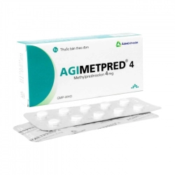 Agimetpred 4 Agimexpharm 6 vỉ x 10 viên Agimetpred 4 Agimexpharm 6 vỉ x 10 viên