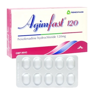 Agimfast 120 Agimexpharm 2 vỉ x 10 viên Agimfast 120 Agimexpharm 2 vỉ x 10 viên