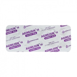 Agimlisin 10 Agimexpharm 3 vỉ x 10 viên Agimlisin 10 Agimexpharm 3 vỉ x 10 viên