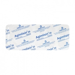 Agimlisin 20 Agimexpharm 3 vỉ x 10 viên Agimlisin 20 Agimexpharm 3 vỉ x 10 viên