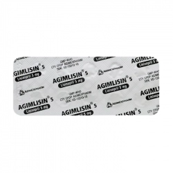 Agimlisin 5 Agimexpharm 3 vỉ x 10 viên Agimlisin 5 Agimexpharm 3 vỉ x 10 viên