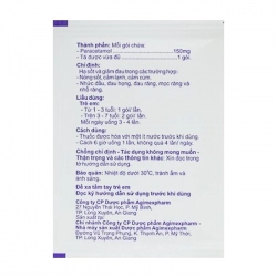 Agimol 150 Agimexpharm 30 gói x 1g