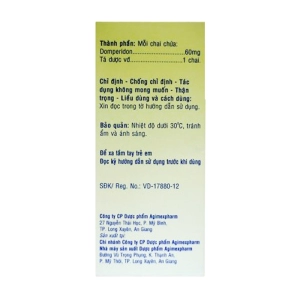 Agimoti 60mg Agimexpharm 60ml