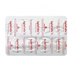 Aginfolix 5 Agimexpharm 10 vỉ x 10 viên
