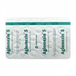 Aginmezin 5 Agimexpharm 10 vỉ x 25 viên Aginmezin 5 Agimexpharm 10 vỉ x 25 viên