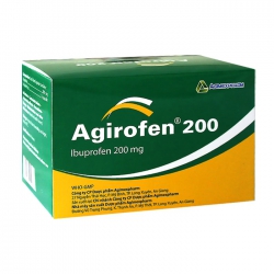 Agirofen 200 Agimexpharm 10 vỉ x 10 viên Agirofen 200 Agimexpharm 10 vỉ x 10 viên