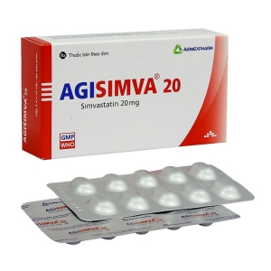 Agisimva 20 Agimexpharm 3 vỉ x 10 viên