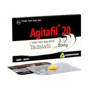 Agitafil 20 Agimexpharm 1 vỉ x 1 viên Agitafil 20 Agimexpharm 1 vỉ x 1 viên