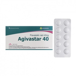 Agivastar 40 Agimexpharm 3 vỉ x 10 viên Agivastar 40 Agimexpharm 3 vỉ x 10 viên