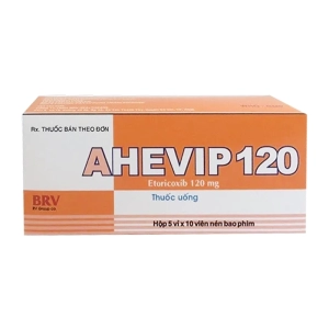 Ahevip 120 BRV 5 vỉ x 10 viên (Etoricoxib)