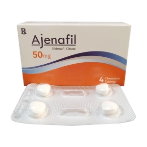 Ajenafil 50mg 1 vỉ x 4 viên Ajenafil 50mg 1 vỉ x 4 viên