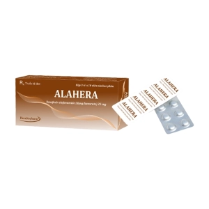 Alahera 25mg Herabiopharm 3 vỉ x 10 viên (Tenofovir alafenamide fumarate)