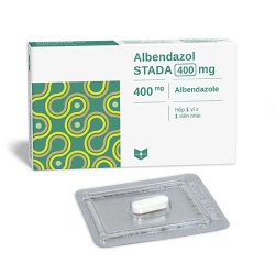 Thuốc điều trị giun, sán Stella Albendazole Stada 400mg