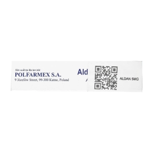 Aldan Tablets 5mg Polfarmex 3 vỉ x 10 viên (Amlodipine)