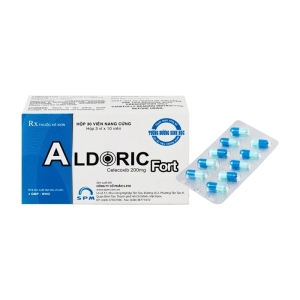 Aldoric Fort 200mg SPM 3 vỉ x 10 viên (Celecoxib)