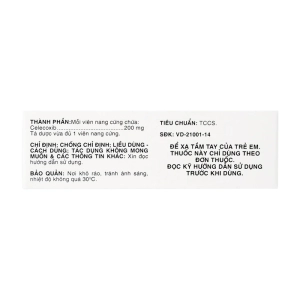 Aldoric Fort 200mg SPM 3 vỉ x 10 viên (Celecoxib)
