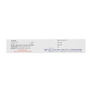Aleucin 500mg Bidiphar 3 vỉ x 10 viên (N-Acetyl-DL-Leucin)