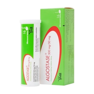 Algostase 500mg/50mg SMB Technology 1 tuýp x 16 viên (Paracetamol + Caffeine)