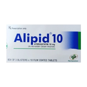 Alipid 10 OPV 3 vỉ x 10 viên Alipid 10 OPV 3 vỉ x 10 viên
