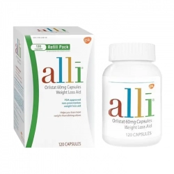 Alli Orlistat 60mg GSK 120 viên - Ngăn ngừa hấp thụ chất béo