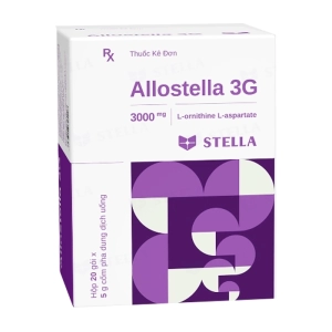 Allostella 3G Stellapharm 20 gói x 5g (L-Ornithin L-Aspartat)
