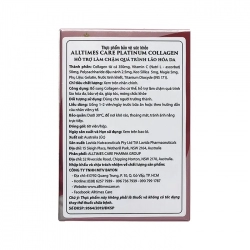 Alltimes Care Platinum Collagen 60 viên - Viên uống đẹp da, móng, tóc