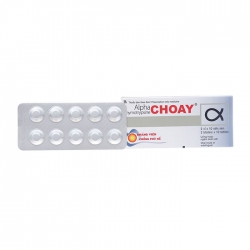 Alphachymotrypsine Choay Sanofi, Hộp 2 vỉ x 15 viên