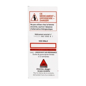 Alprazolam 0.5mg Teva 3 vỉ x 10 viên