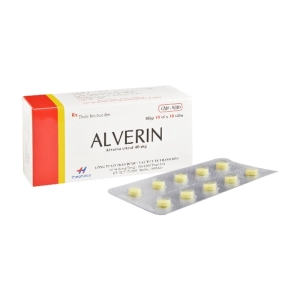 Alverin 40mg Thephaco 10 vỉ x 10 viên (Alverin citrat)