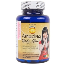 Tpbvsk giảm cân Amazing Body Slim, Hộp 60 viên Tpbvsk giảm cân Amazing Body Slim, Hộp 60 viên