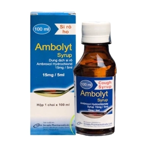 Ambolyt Syrup 15mg/5ml Incepta 100ml (Ambroxol)