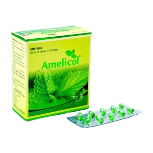 Amelicol Bidiphar 10 vỉ x 10 viên